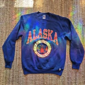 Russell Athletic Alaska Tour Navy Sweater
